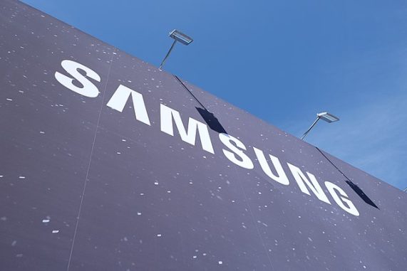 A phone that will fold by Samsung