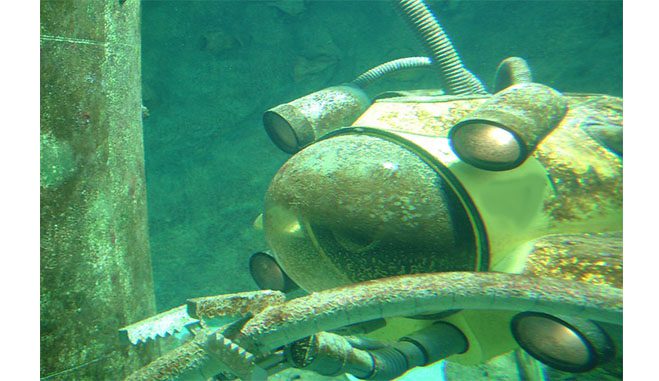 Wireless charging under the water