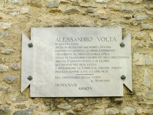 TECHDAY 18 February Birthday of Alessandro Volta
