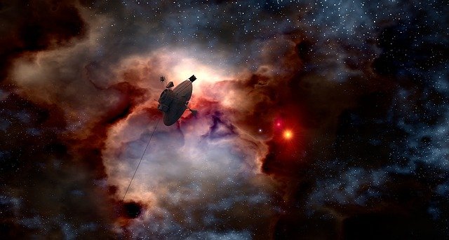 pioneer 10. deep space image