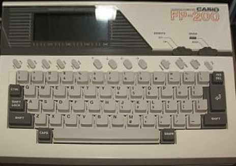 PC-GR TECH HISTORY Casio FP 200