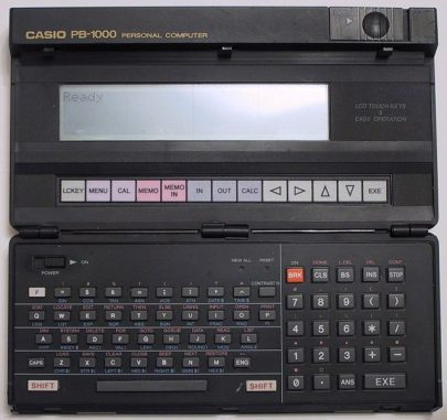 PC-GR TECH HISTORY Casio PB 1000