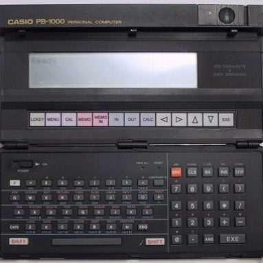 PC-GR TECH HISTORY Casio PB 1000