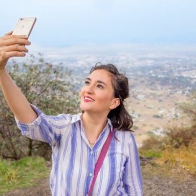 The Huawei P20 with three rear cameras