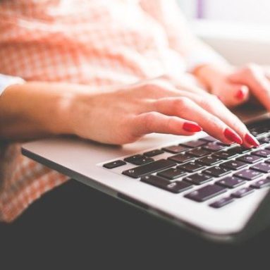 Typing on electronic devices